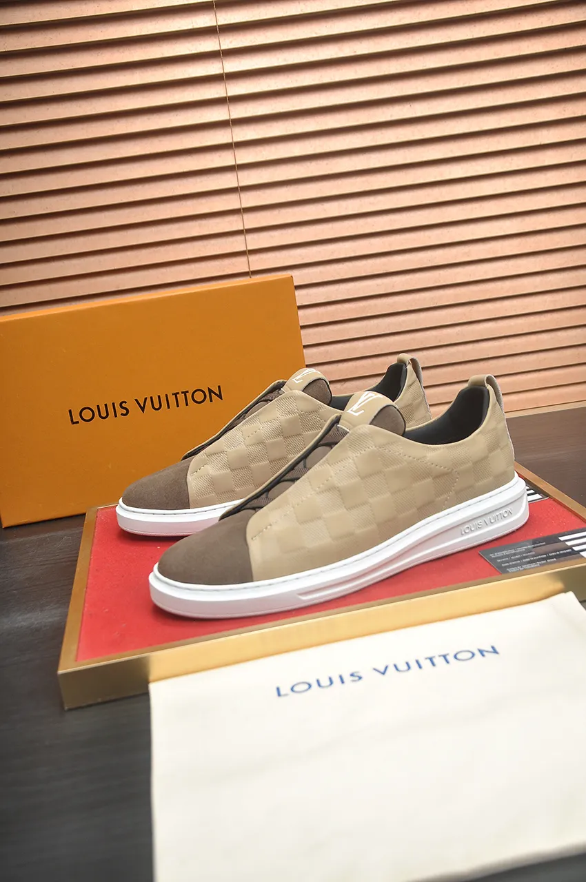 Men's shoes💰460💶【LOUIS VUITTON】Same model from LV.Louis Vuitton official website [satisfied] original single hot model LV original factory cowhide material👑1:1 original plate sheepskin lining, body accessories one to one mold opening💪 counter quality 🙏 Dear friends, if you still worry about wearing matching shoes💋, then these shoes are your best choice🎁🎁! 38-45 (45 is custom-made and cannot be returned or exchanged)